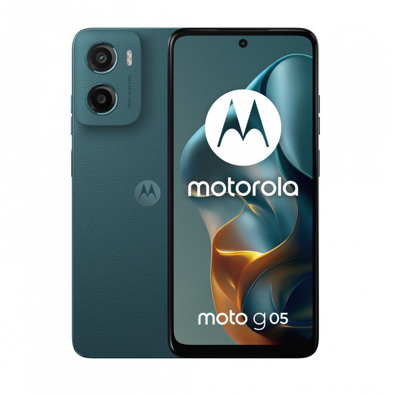 Motorola moto g05 4G Smartfon, 6.67", 4 GB RAM, 128 GB, 5200 mAh, zielony
