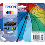 Epson 406 Umbrella C13T17G64010 Oryginalny zestaw 4 wkładów atramentowych, 6 ml
