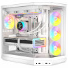 Obudowa PC HYTE Y50 Snow White, biała, szkło hartowane x 3