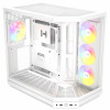 Obudowa PC HYTE Y50 Snow White, biała, szkło hartowane x 3