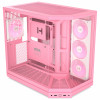 Obudowa PC HYTE Y50 Strawberry Milk, jasny róż, szkło hartowane x 3