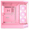Obudowa PC HYTE Y50 Strawberry Milk, jasny róż, szkło hartowane x 3