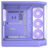 Obudowa PC HYTE Y50 Taro Milk, fioletowa, szkło hartowane x 3