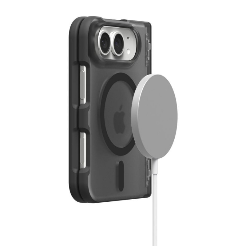 Etui Spigen Ultra Hybrid Pro MagFit do Apple iPhone Duo, Frost Black