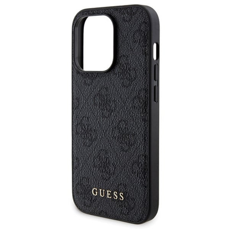 Guess GUBPM5P13X4GEMGK Apple iPhone 13 Pro Max etui twarde + zestaw powerbank MagSafe 5000 mAh, 4G Metal Logo, czarny