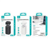 USAMS US-CD217 XMF Series Powerbank 18000 mAh, szybkie ładowanie PD 45W, z kablem Lightning, czarny