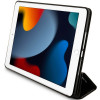 Karl Lagerfeld KLFC10SAKHPKK Saffiano Monogram Ikonik etui książkowe dla Apple iPad 10.2 (7., 8. i 9. generacji), czarny