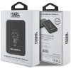 Karl Lagerfeld KLPBM5KIOTTGK Indukcyjny power bank 5000 mAh 15W, Outline Ikonik, MagSafe, czarny