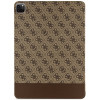 Guess GUFCP12PS4SGW Etui na Apple iPad Pro 12.9 (2020/2021/2022, 4./5./6. generacja), 4G Stripe Allover, brązowe