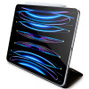 Guess GUFCP12PS4SGW Etui na Apple iPad Pro 12.9 (2020/2021/2022, 4./5./6. generacja), 4G Stripe Allover, brązowe