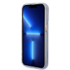 Guess GUHMP14XHTCMU Apple iPhone 14 Pro Max fioletowe etui twarde, Gold Outline Translucent, MagSafe