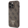 Guess GUHCP13LP4TDSCPW Apple iPhone 13/13 Pro brązowe etui twarde, Crossbody 4G Metal Logo