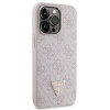 Guess GUHCP13LP4TDSCPP Apple iPhone 13/13 Pro różowy hardcase, Crossbody 4G Metal Logo