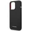 Karl Lagerfeld KLHMP14LSLMP1K Apple iPhone 14 Pro czarny hardcase, Silicone Plaque, MagSafe
