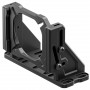 Uchwyt do bazy kierownicy Simucube Wheelbase Mount v2, pochylenie od -24 do +20 stopni, aluminium, czarny