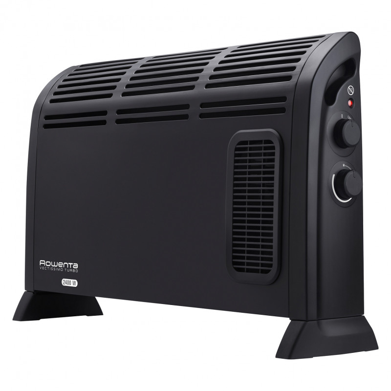 Rowenta Vectissimo Turbo CO3035F1 grzejnik konwektorowy z wentylatorem, 2400 W, czarny