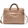 Torba na laptopa Guess GCube Stripes GUCB15HGCFSEW, do 16 cali, brązowa