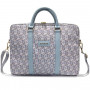 Torba na laptopa Guess GCube Stripes GUCB15HGCFSEB, do 16 cali, niebieska