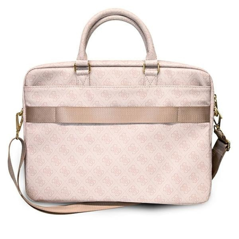 Guess GUCB15G4GFPI torba na laptopa 15-calowa, 4G Big Logo, różowa