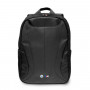 Plecak 16-calowy BMW BMBP15SPCTFK, Carbon&Leather Tricolor, czarny