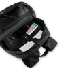 Plecak 16-calowy BMW BMBP15SPCTFK, Carbon&Leather Tricolor, czarny
