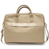 Torba na laptopa Guess GUCB15ZPGSTEGD 16-inch, Triangle 4G, light gold