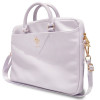 Torba na laptopa Guess GUCB15ZPGSTEGU 16-inch, Triangle 4G, fioletowa