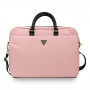 Torba na laptopa Guess GUCB15NTMLLP do 16 cali, Nylon Triangle Logo, różowa