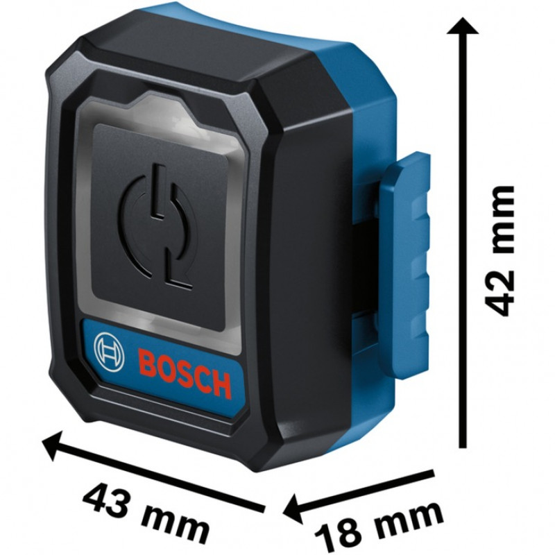 Bosch 1600A02GG1 Moduł bezprzewodowego automatycznego rozruchu GCT 30-42 Professional, niebieski
