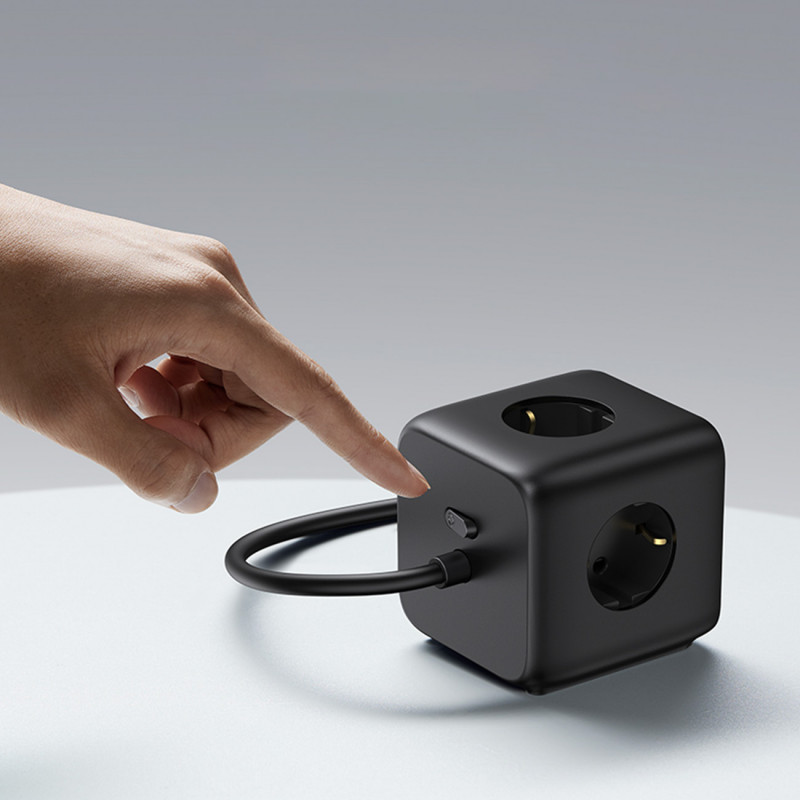 Ugreen CD268 Listwa zasilająca sześcienna 65W USB-A/USB-C + 3x AC, czarna