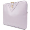 Etui na laptopa Guess GUCS14ZPGSTEGU, 14 cali, Triangle 4G, fioletowe