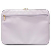 Etui na laptopa Guess GUCS14ZPGSTEGU, 14 cali, Triangle 4G, fioletowe