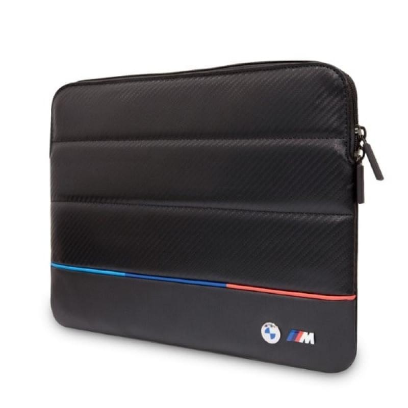 BMW BMCS16PUCARTCBK Etui na laptopa, 16", czarny Carbon Tricolor