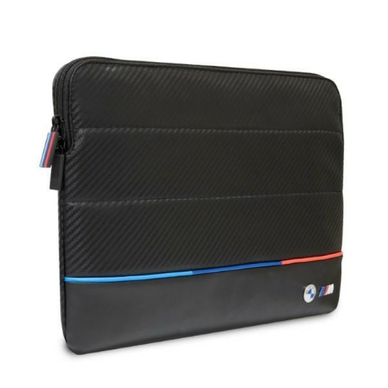 BMW BMCS16PUCARTCBK Etui na laptopa, 16", czarny Carbon Tricolor