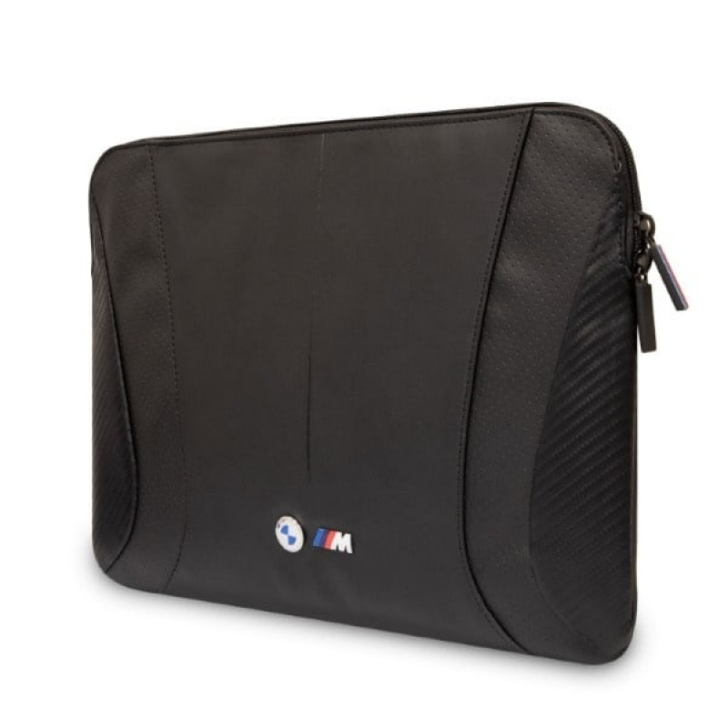 Etui na laptopa BMW BMCS16SPCTFK, 16 cali, czarny Carbon&Perforated