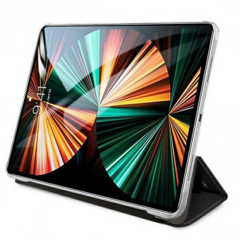 Karl Lagerfeld KLFC11OKHK Book Cover dla Apple iPad Pro 11 2021 3rd Gen, czarny Saffiano Karl Head