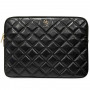 Etui na laptopa Guess GUCS14ZPSQSSGK, 14 cali, Quilted 4G, czarne