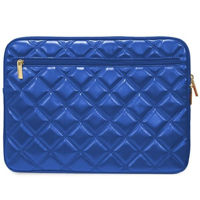 Etui na laptopa Guess Quilted 4G GUCS14ZPSQSSGB 14", niebieskie