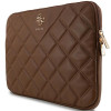 Etui na laptopa Guess Quilted 4G GUCS14ZPSQSSGW 14", brązowe