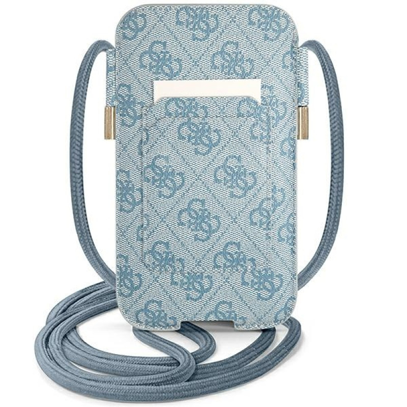 Guess GUPHL4GMGBL 4G Big Metal Logo etui twarde na smartfony 6.7", niebieskie