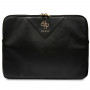 Guess GUCS16ZPGSTEGK ZIP Leather Triangle 4G etui na laptopa 16", czarny