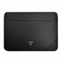 Etui na laptopa Guess GUCS14PSATLK Saffiano Triangle Logo 13/14", czarne
