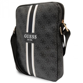 Torba na tablet Guess GUTB10P4RPSK 4G Stripes 10", czarna