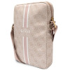 Torba na tablet Guess GUTB10P4RPSP 4G Stripes 10", różowa