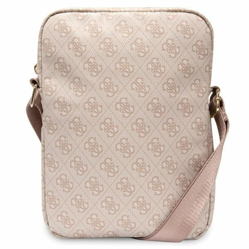 Torba na tablet Guess GUTB10P4RPSP 4G Stripes 10", różowa