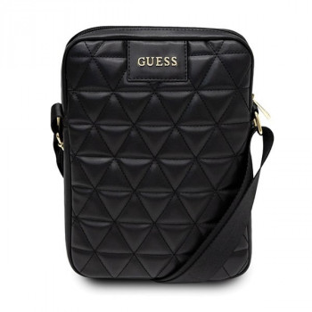 Guess GUTB10QLBK Quilted torba na tablet 10", czarna