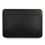 Etui na 13" laptop Guess GUCS13PUSASBK Saffiano Script, czarne