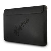 Etui na 13" laptop Guess GUCS13PUSASBK Saffiano Script, czarne