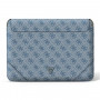Etui na laptopa Guess GUCS14P4TB 13/14 cala, 4G Uptown Triangle, niebieski