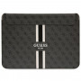 Etui na laptopa Guess GUCS14P4RPSK 14 cali, 4G Printed Stripes, czarne